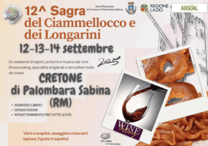 Cretone in festa, torna la sagra del Ciammellocco e dei Longarini: date, programma e sapori tipici 1 Cretone in festa, torna la sagra del Ciammellocco e dei Longarini: date, programma e sapori tipici 1