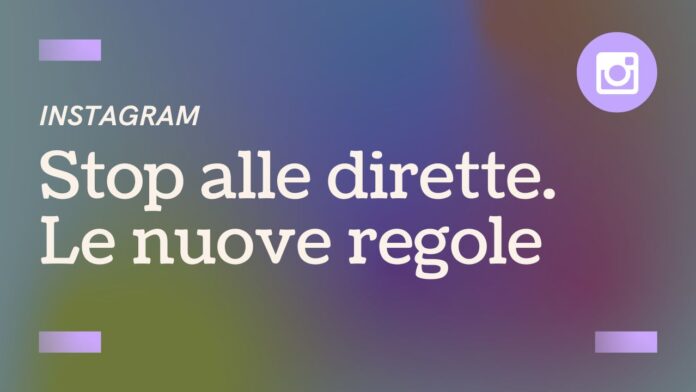Stop dirette instagram