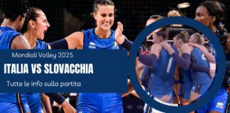 Volley italia slovacchia