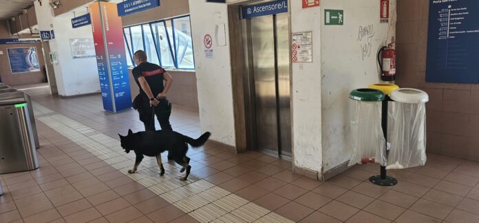 allarme bomba stazione Acilia
