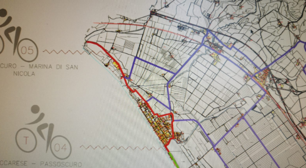 a passoscuro la ciclabile