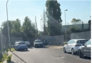 Intervento interforze all’ex Città del Rugby di Spinaceto per lo sgombero del campo abusivo (FOTO) 1