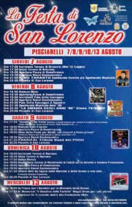 Festa di San Lorenzo a Bracciano, una settimana di eventi per tutte le età a Pisciarelli: il programma 1 Festa di San Lorenzo a Bracciano, una settimana di eventi per tutte le età a Pisciarelli: il programma 1