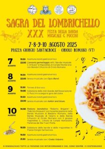 Sagre nel Lazio dall’8 al 10 agosto 2025: pizza fritta, lombrichelli, rane, pappardelle 2