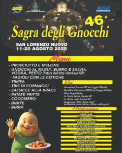 Sagre nel Lazio dal 15 al 17 agosto: cuzzi, pecore, gnocchi, sagne e baccalà 6
