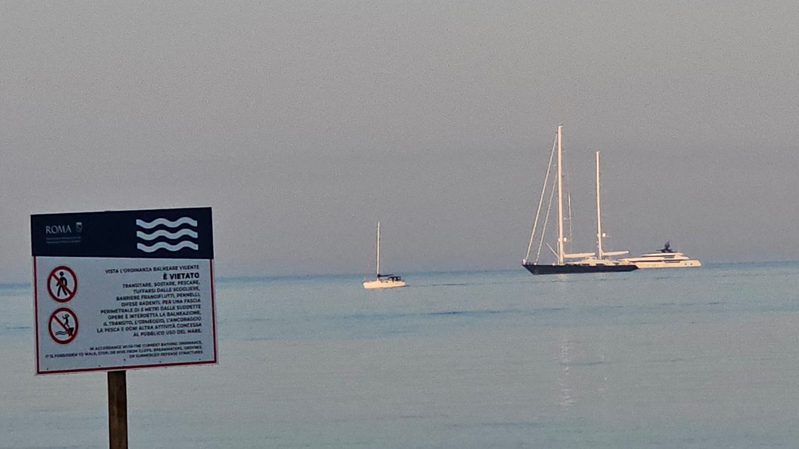 L’estate di Ostia? Una passerella di yacht da sogno: in porto pure il TM di Valentino 2