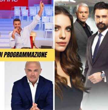 Cambio programmazione Mediaset