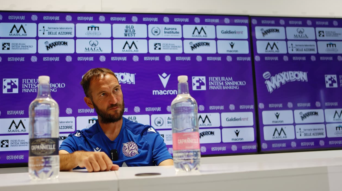 Ostiamare, Mister D’Antoni suona la carica: “In biancoviola per realizzare qualcosa di bello che resista nel tempo” 1 Ostiamare, Mister D’Antoni suona la carica: “In biancoviola per realizzare qualcosa di bello che resista nel tempo” 1