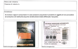 Salmone affumicato ritirato dai supermercati: salute dei consumatori a rischio 1 Salmone affumicato ritirato dai supermercati: salute dei consumatori a rischio 1