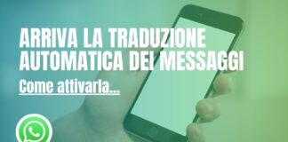 Whatsapp traduzione automatica messaggi