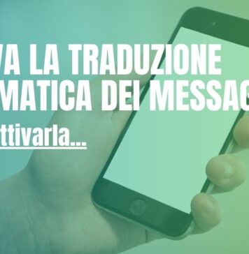 Whatsapp traduzione automatica messaggi
