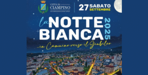 Ciampino in festa per la Notte Bianca: un viaggio tra cultura e tradizione sul cammino del Giubileo 1 Ciampino in festa per la Notte Bianca: un viaggio tra cultura e tradizione sul cammino del Giubileo 1