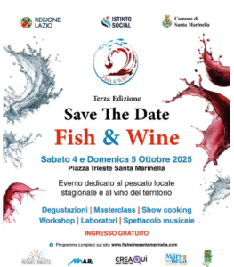 Santa Marinella Fish&Wine: torna sul litorale la festa del mare e del gusto a ingresso gratuito 1 Santa Marinella Fish&Wine: torna sul litorale la festa del mare e del gusto a ingresso gratuito 1