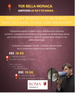 Una nuova fiaccolata di don Antonio Coluccia a Tor Bella Monaca contro le piazze del narcotraffico nella capitale 1 Una nuova fiaccolata di don Antonio Coluccia a Tor Bella Monaca contro le piazze del narcotraffico nella capitale 1