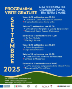 Esplorazioni gratuite tra terra e mare sul litorale di Ostia: come partecipare all’iniziativa 1