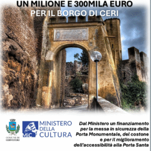 Al via i lavori di restauro dell’antico borgo di Ceri grazie a un finanziamento di 1,3 mln da parte dei Beni culturali 1
