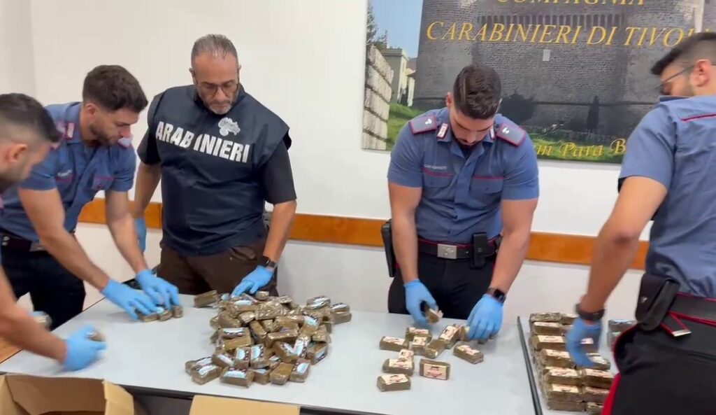 Quintali di droga tra la frutta, arrestato autotrasportatore a Guidonia 1