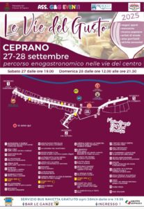 Sagre nel Lazio dal 26 al 28 settembre 2025: in tavola piatti della tradizione, strigliozzi, polenta, funghi porcini, uva 1