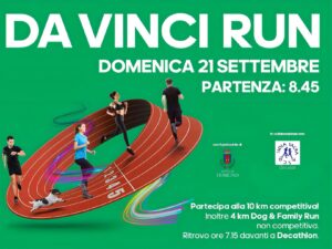 "Da Vinci Run" a Fiumicino, festa dello sport per tutti: corse, camminate, giochi e discipline da provare 1