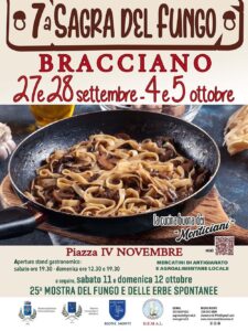 Sagra del fungo a Bracciano: piatti tipici, mercatini e mostra sulle erbe spontanee 1