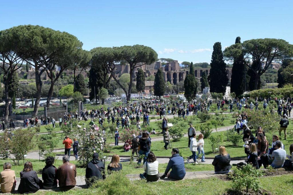 Il Roseto Comunale riapre in autunno: ingresso gratuito tra 1.200 rose sul colle Aventino 1