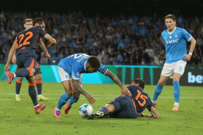 Bergonzi accusa Di Lorenzo: “Antisportivo su rigore contro Inter”. Furia agente e Napoli