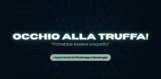 Occhio alla Truffa, avvisi Whatsapp e Messenger