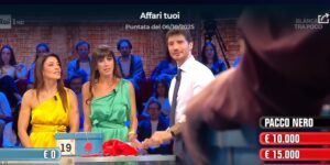 Affari Tuoi 6 ottobre 2025, Veronica dalla Basilicata protagonista di una super vincita: quanto c'era nel suo pacco 1