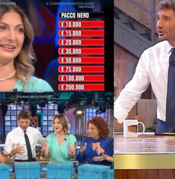 Affari Tuoi 7 ottobre 2025, gioca Francesca dalla Sicilia e rinuncia a 200mila euro: quanto ha vinto in puntata
