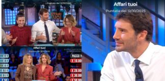 Affari Tuoi 12 ottobre 2025, gioca Elisabetta dalla Campania e scopre il pacco nero: quanto ha vinto