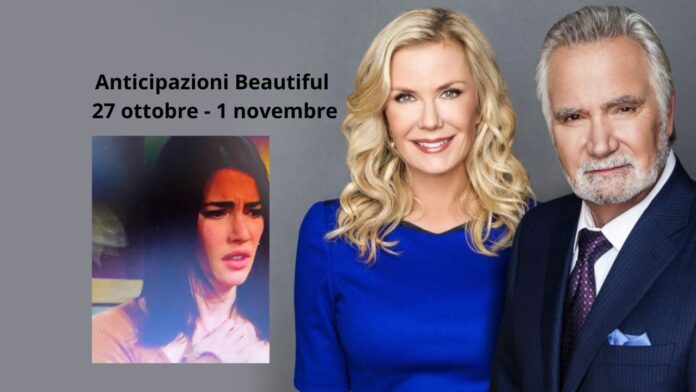Beautiful, anticipazioni dal 27 ottobre al 1° novembre 2025: paure e tensioni dopo la morte di Sheila