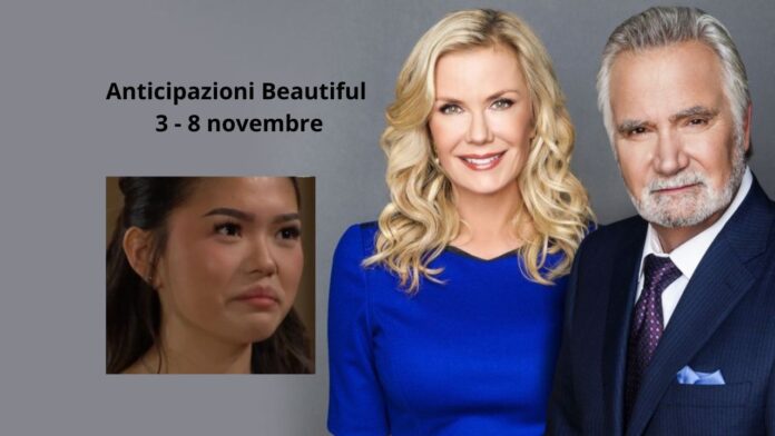 beautiful 3-8 nov Beautiful, anticipazioni dal 3 all'8 novembre 2025: cosa succede nelle prossime puntate, Liam contro Finn