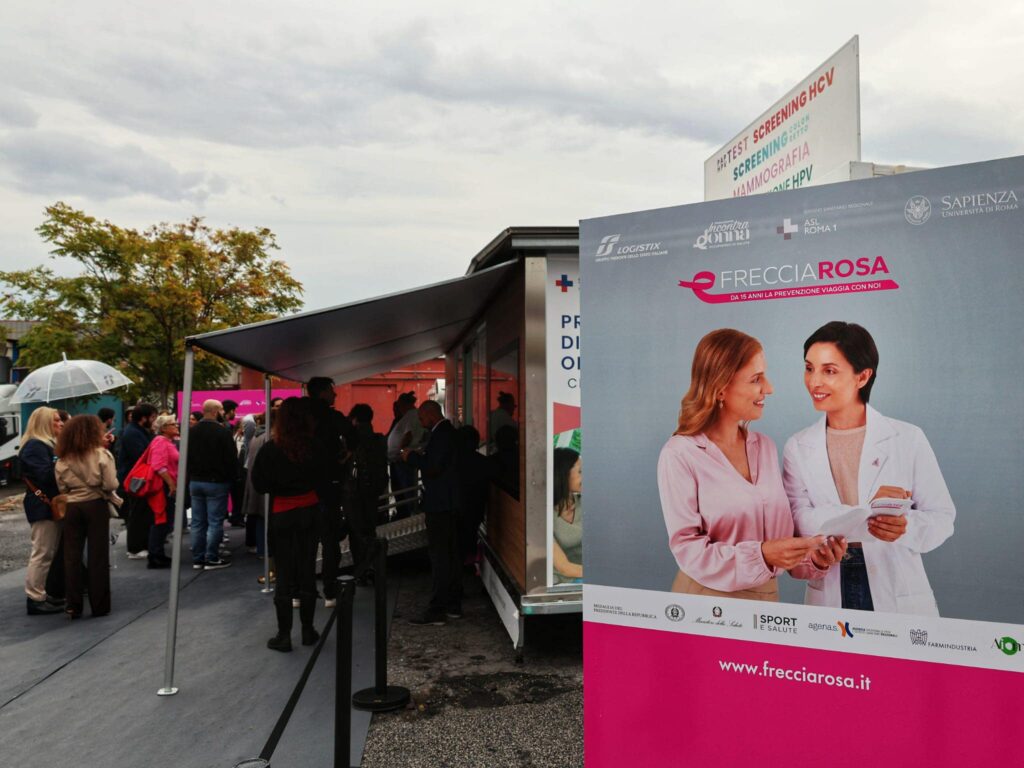 FrecciaRosa fa tappa a San Lorenzo il 21 ottobre: screening oncologici gratis e prevenzione a bordo treno 1