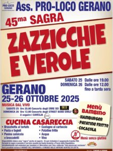 Sagre nel Lazio dal 24 al 26 ottobre 2025: polenta, castagna, maza, porcini e frittelli 7