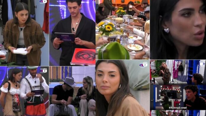 grande fratello copertina Grande Fratello 2025, anticipazioni puntata 27 ottobre: eliminazioni, nomination, la moglie di Domenico nella Casa