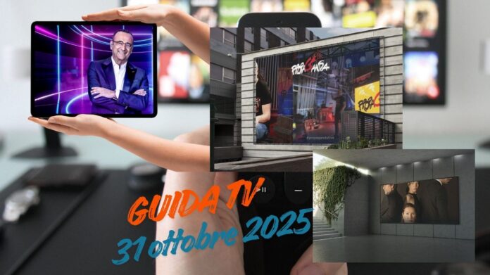 Guida tv 31 ottobre 2025, programmi da non perdere stasera in chiaro e su Sky