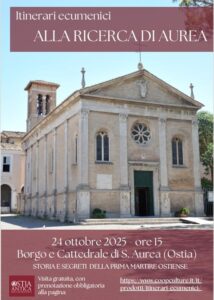 Itinerari ecumenici, visite guidate alla scoperta dei siti di Ostia Antica e Porto: date, orari, luoghi, come prenotare 2 Un viaggio tra spiritualità e archeologia: gli itinerari ecumenici svelano i tesori cristiani di Ostia Antica e Porto nel Giubileo 2025