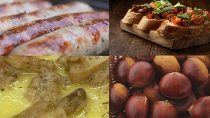 sagre 17 19 ottobre Sagre nel Lazio dal 17 al 19 ottobre 2025: castagne, salsiccia, polenta, funghi porcini, pappardelle e ciambelle