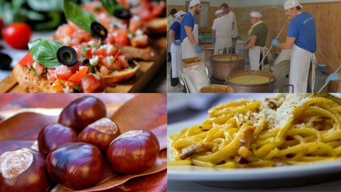 Sagre nel Lazio dal 24 al 26 ottobre 2025: polenta, castagna, maza, porcini e frittelli