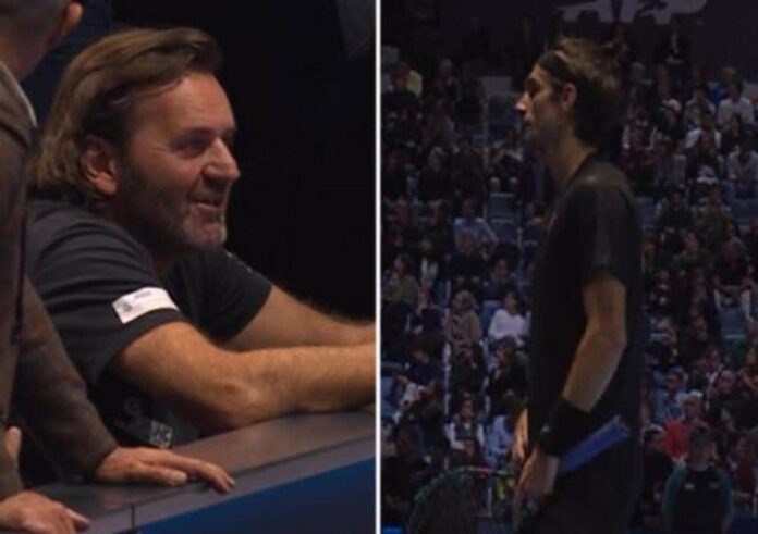 Atp Finals, ‘time-out’ in diretta per Musetti. Il consiglio di coach Tartarini