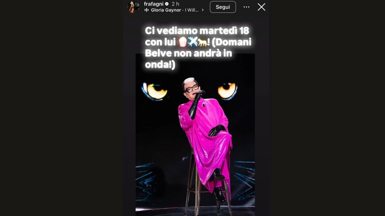 Belve non va in onda stasera, martedì 11 novembre 2025: perché e quando tornerà in tv 2 Belve