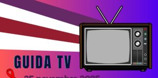 Guida tv 25 novembr