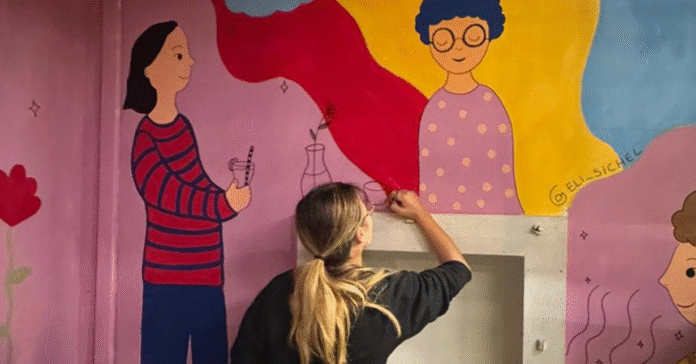 NUOVO MURALE CASA CLANDESTINA