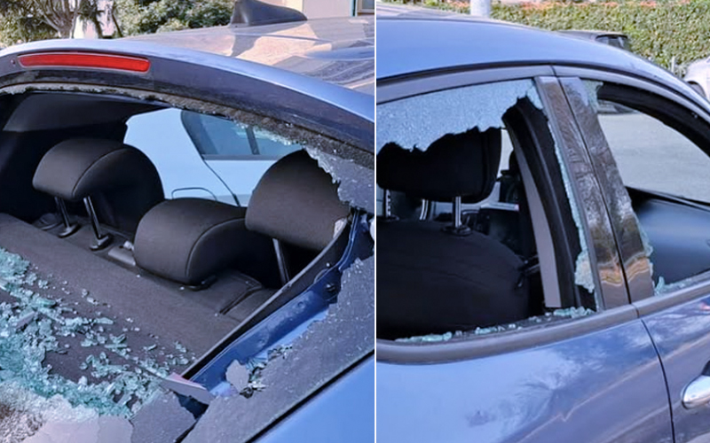 Strage di parabrezza a Centocelle. Il quartiere denuncia: “Danni a decine di auto. È il quarto blitz notturno” (FOTO e VIDEO) 3