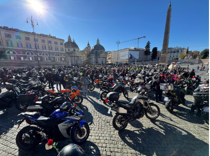 a roma vagabondi in moto copertina