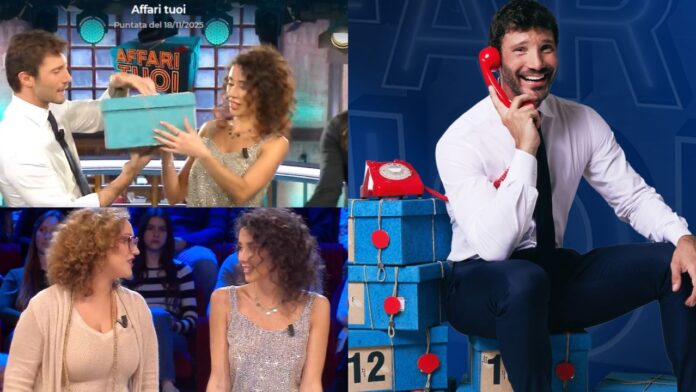 Affari Tuoi 18 novembre 2025, Valentina gioca e sfida il Dottore: quanto hanno vinto ieri sera ai pacchi