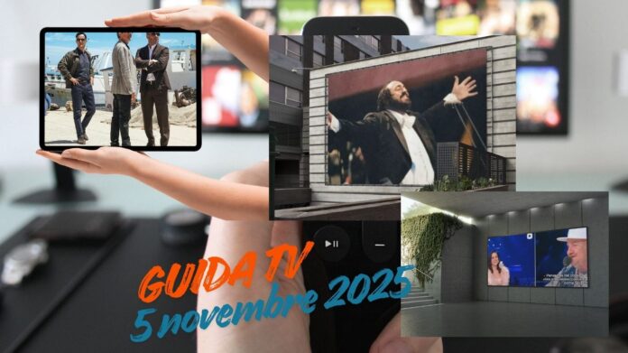 Guida tv 5 novembre 2025, programmi da non perdere in chiaro e su Sky