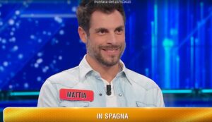 L'Eredità 25 novembre 2025, Mattia va alla Ghigliottina: il montepremi è ricco ma ecco cosa accade 1