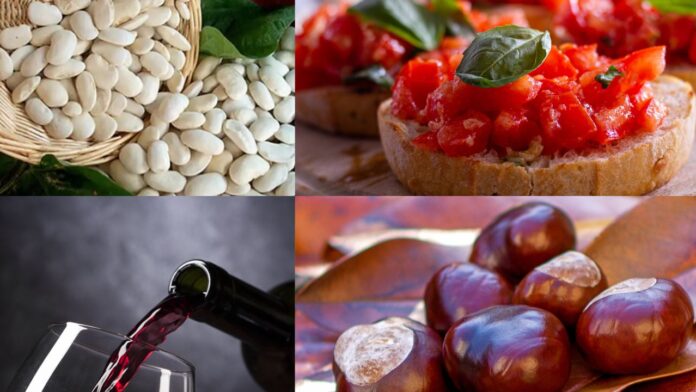 Sagre nel Lazio dal 14 al 16 novembre: fagiolone, castagne, funghi, bruschette, olio e vino