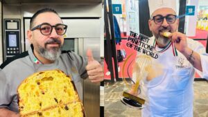 Il campione mondiale del panettone è Vincenzo Guiderdone e arriva dal litorale romano: gli ingredienti del successo (VIDEO) 1 Il campione mondiale del panettone è Vincenzo Guiderdone e arriva dal litorale romano: gli ingredienti del successo (VIDEO)